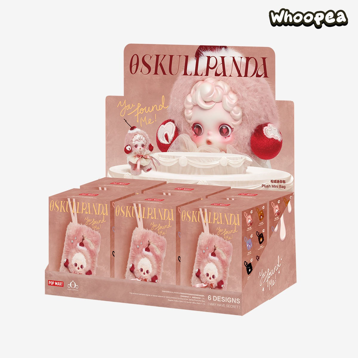 SKULLPANDA You Found Me!Series Plush Mini Bag, Blind Box (PRE-ORDER)