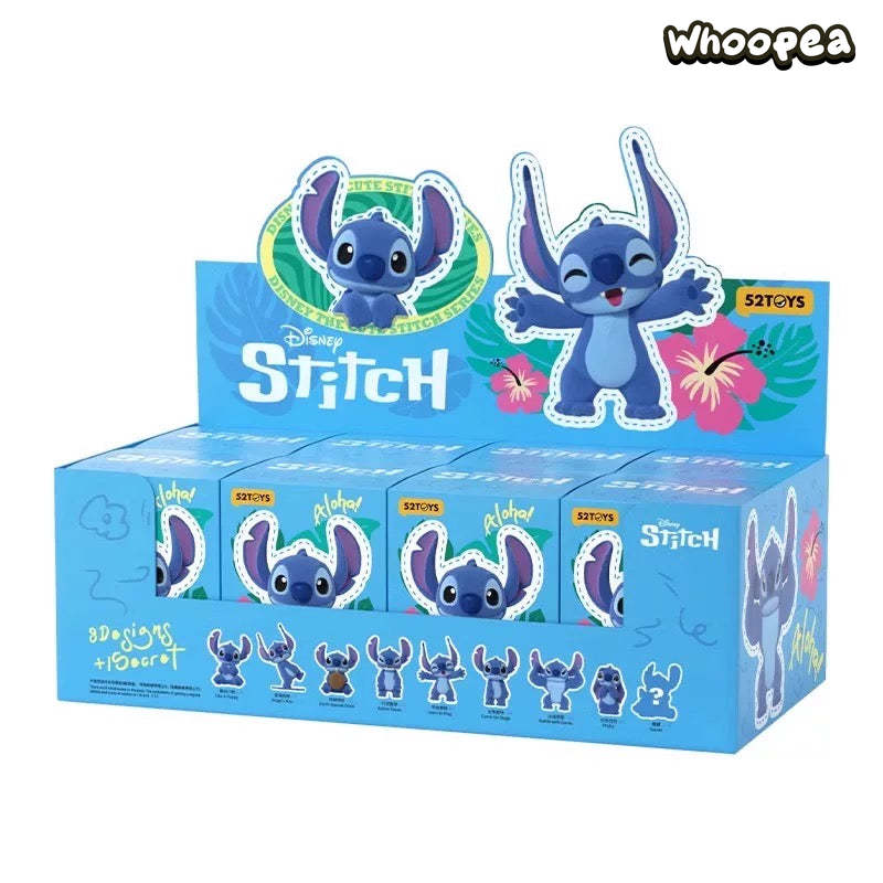 52TOYS Stitch Weird and Cute Series Fuzzy Figures, Blind Box