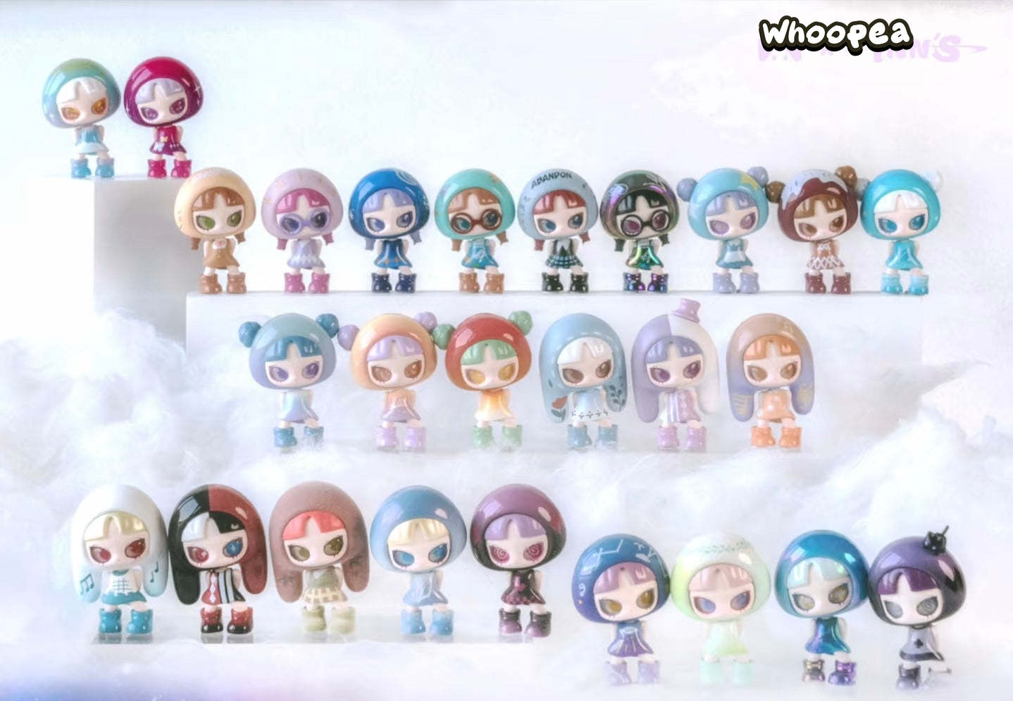 INN'S V2 Symphony of Illusion and Reality Mini Beans Series PVC Figures, Blind Bag