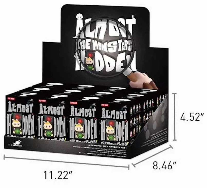 The Monsters Almost Hidden Series Figures, Blind Box