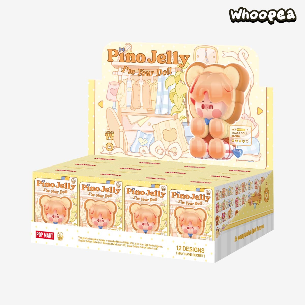 POP MART PINO JELLY I'm Your Doll Series Figures Blind Box