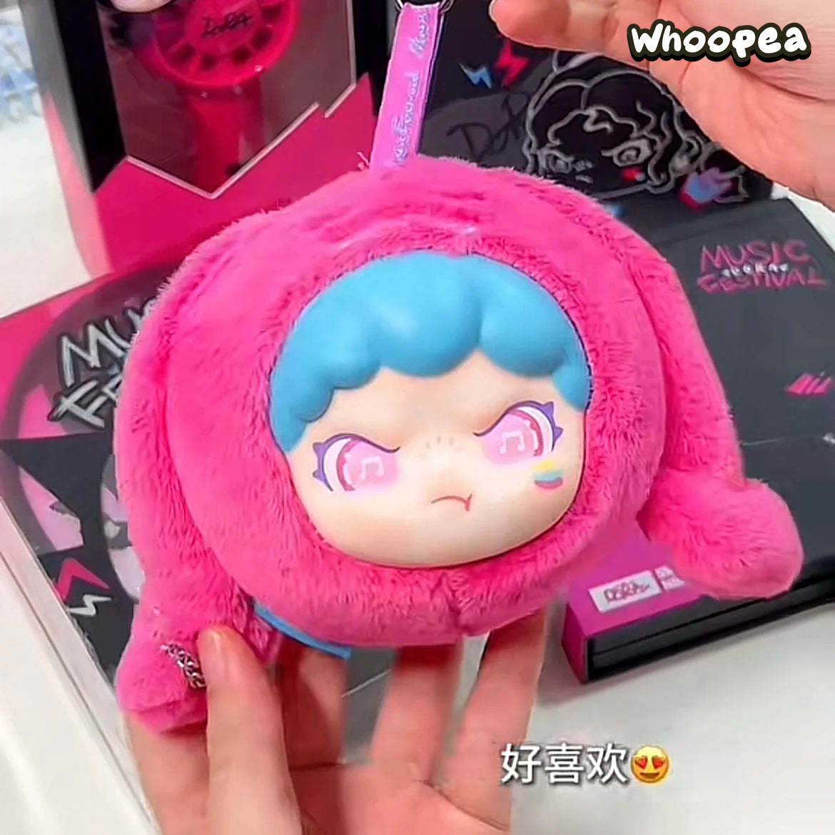 DORA Unrestrained Love Series Plush Pendant Dolls, Blind Box