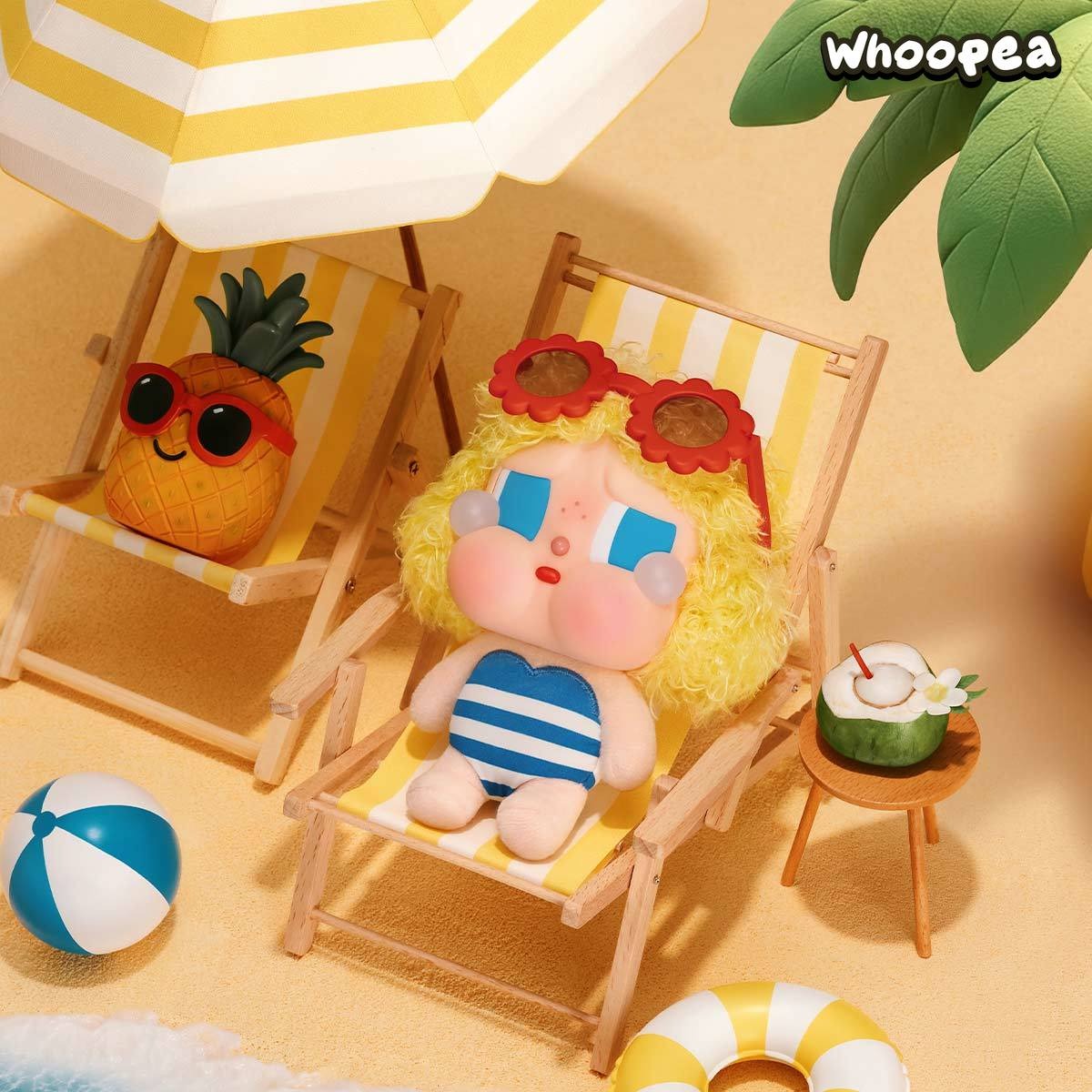 CRYBABY Vacation Mode On Series-Vinyl Plush Pendant Blind Box (PRE-ORDER)