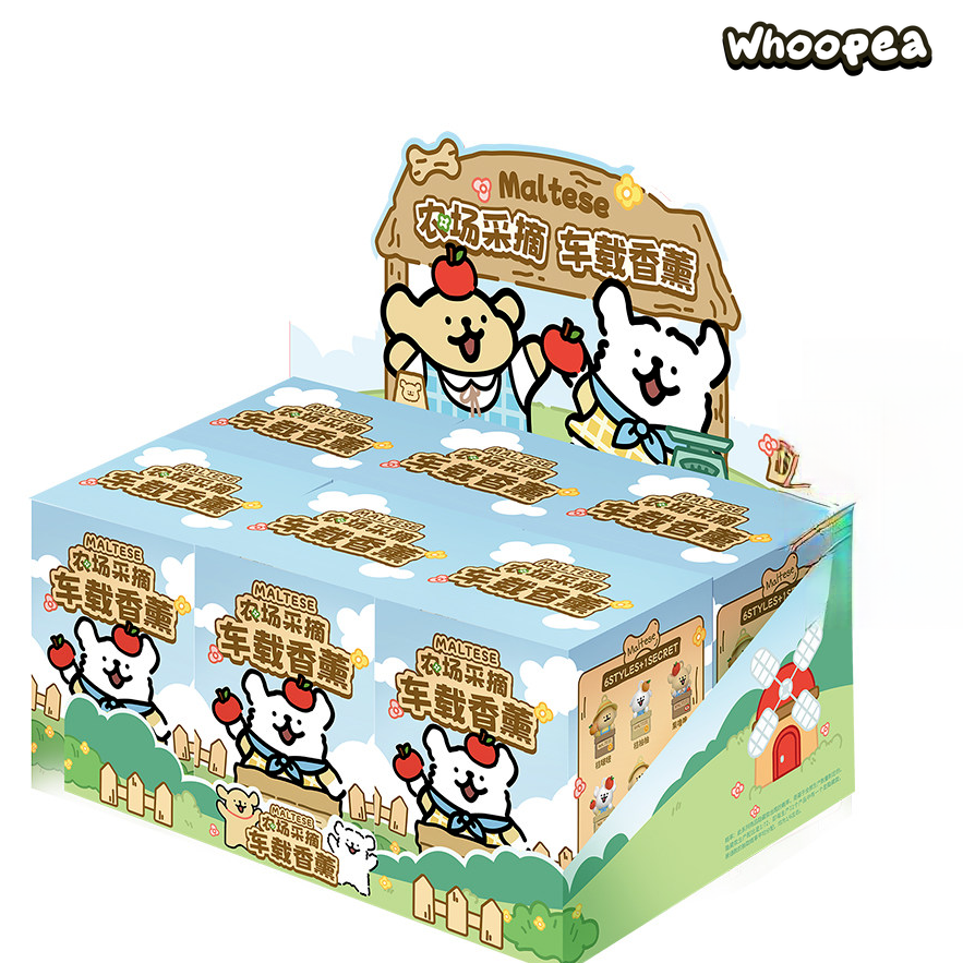 Maltese Farm Picking Series Car Freshener Blind Box