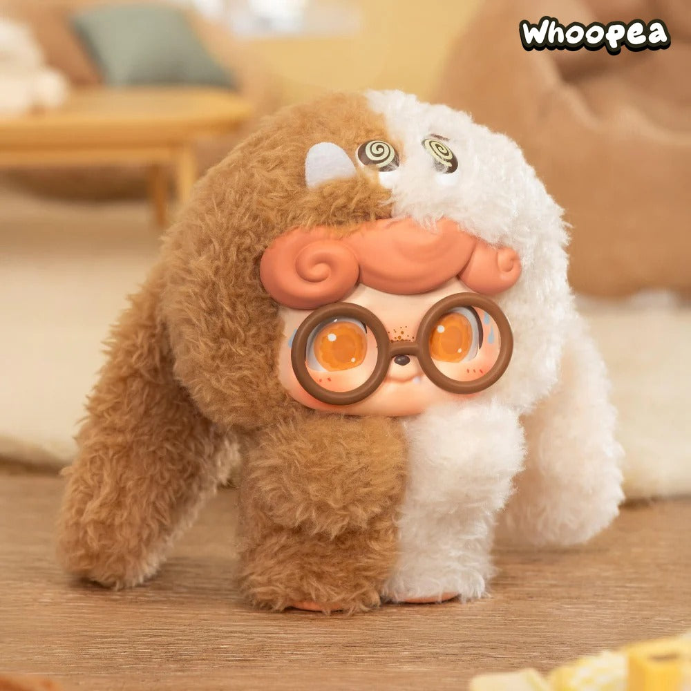 Q Kid Emotional Hairy Monsters Series Pendant Plush Dolls, Blind Box