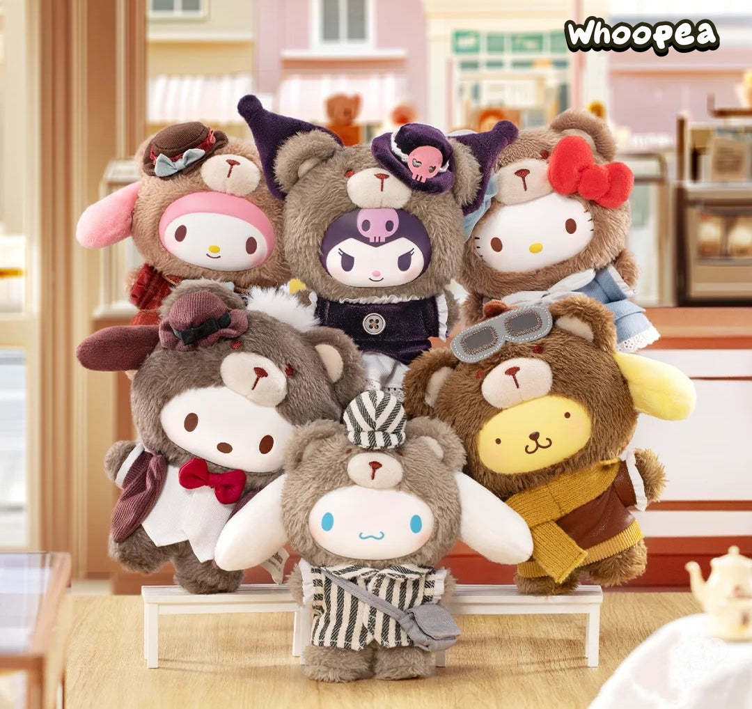 SANRI0 Characters Afternoon Tea Series Plush Dolls, Blind Box