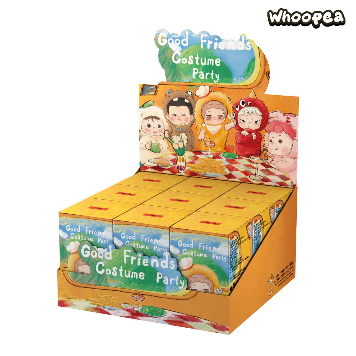 Heyone-Good Friends Costume Party Series PVC Figures, Blind Box
