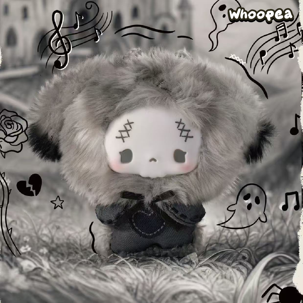 GUGU Grey-Tone Concerto Series Plush Vinyl Pendant Blind Box – WHOOPEA
