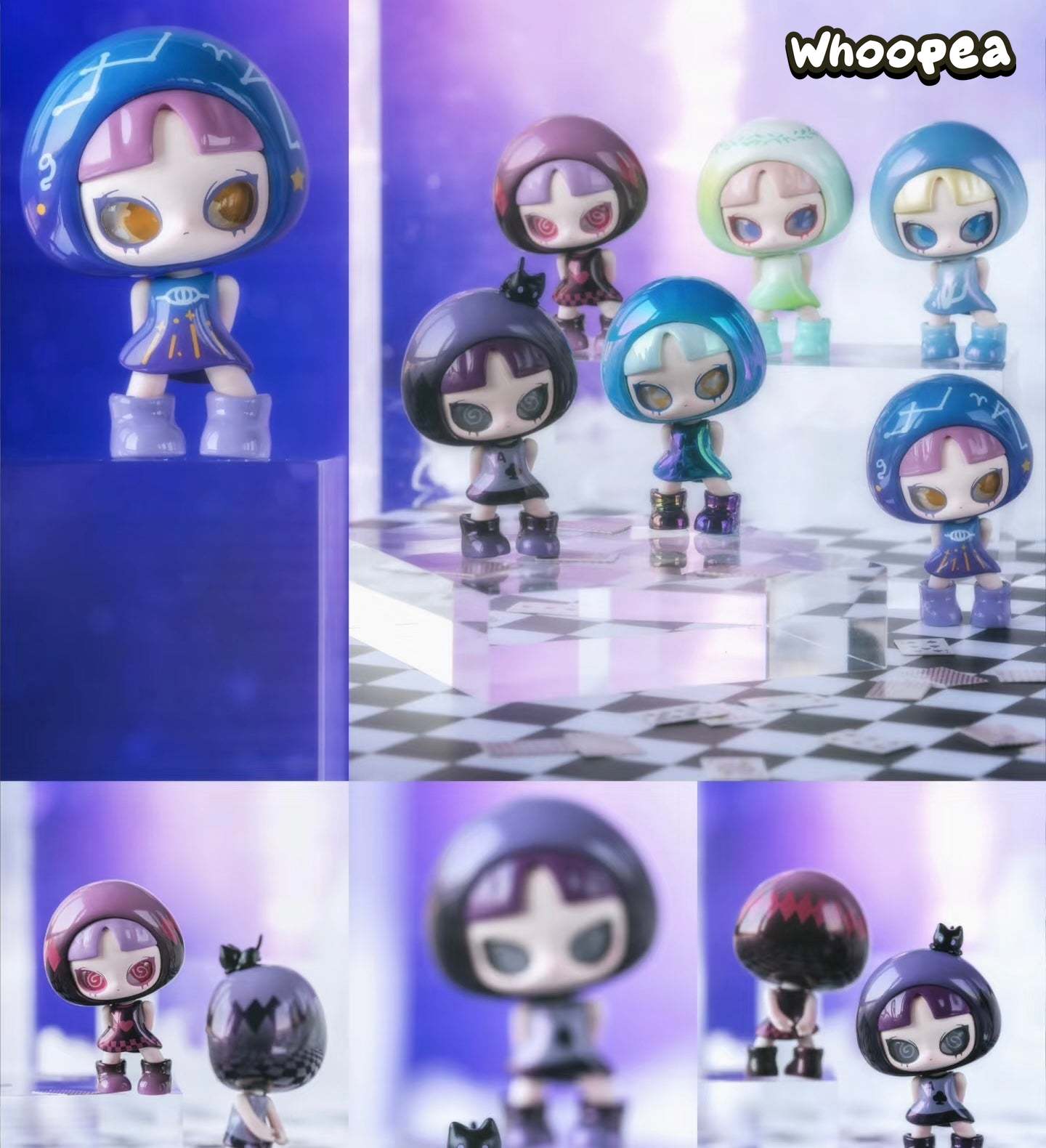 INN'S V2 Symphony of Illusion and Reality Mini Beans Series PVC Figures, Blind Bag