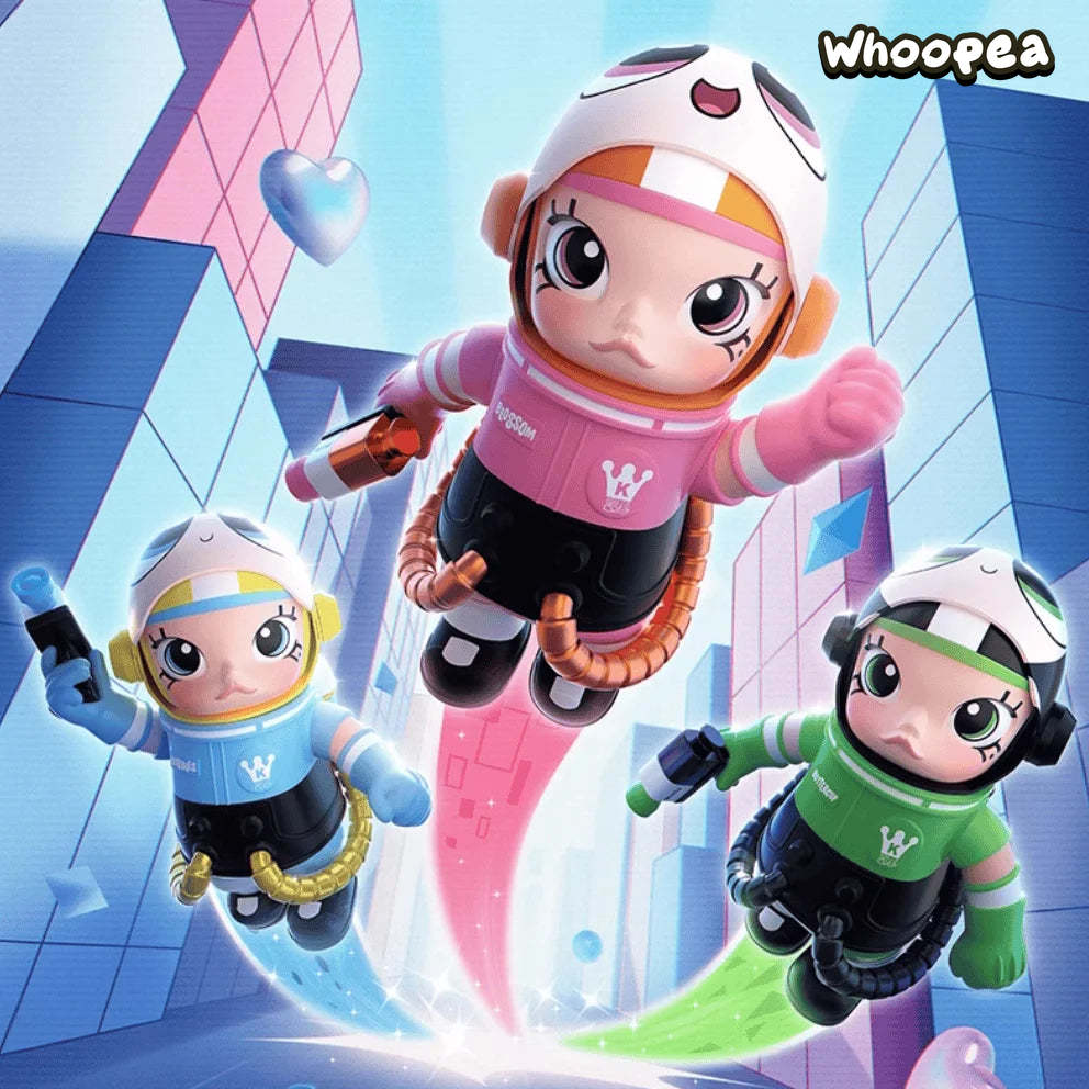 Mega Space Molly 400%+100% The Powerpuff Girls Series PVC Figures Mega Space Molly 400%+100% The Powerpuff Girls Series PVC Figures