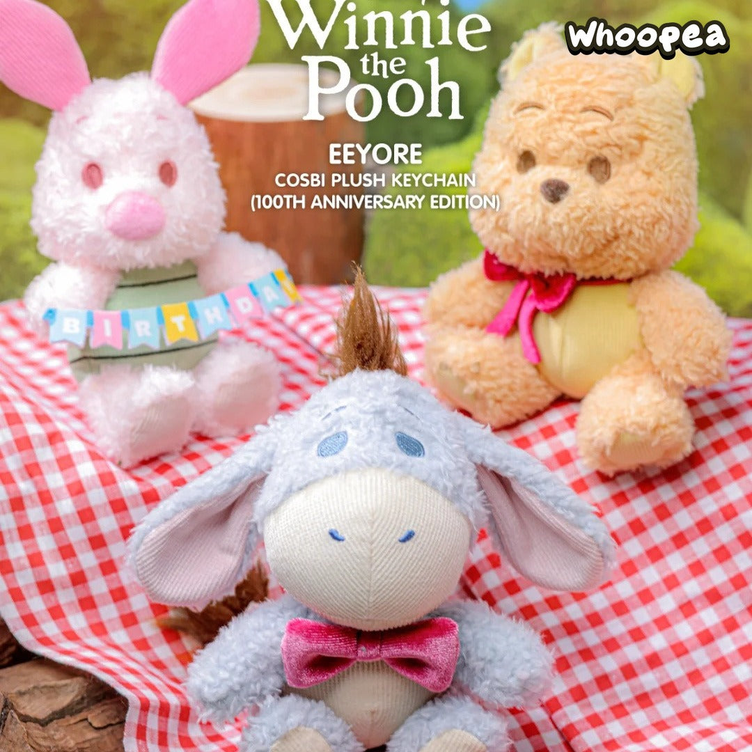 DSN Winnie the Pooh 100th Anniversary Edition Series Plush Pendant