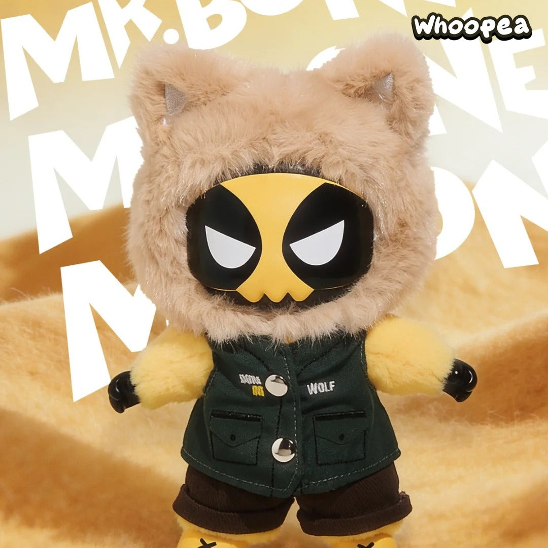 MR.BONE Fluffy Agent Team Series Plush Blind Box