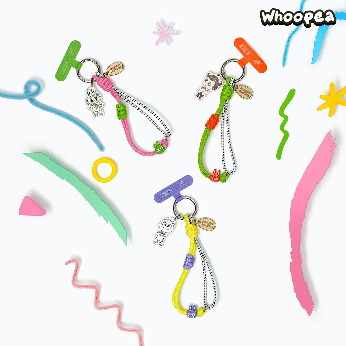 小物・アクセサリー POP MART THE MONSTERS Series Phone Charm THE MONSTERS Big into Energy Series-Phone Charm - 1 Sealed, Blind