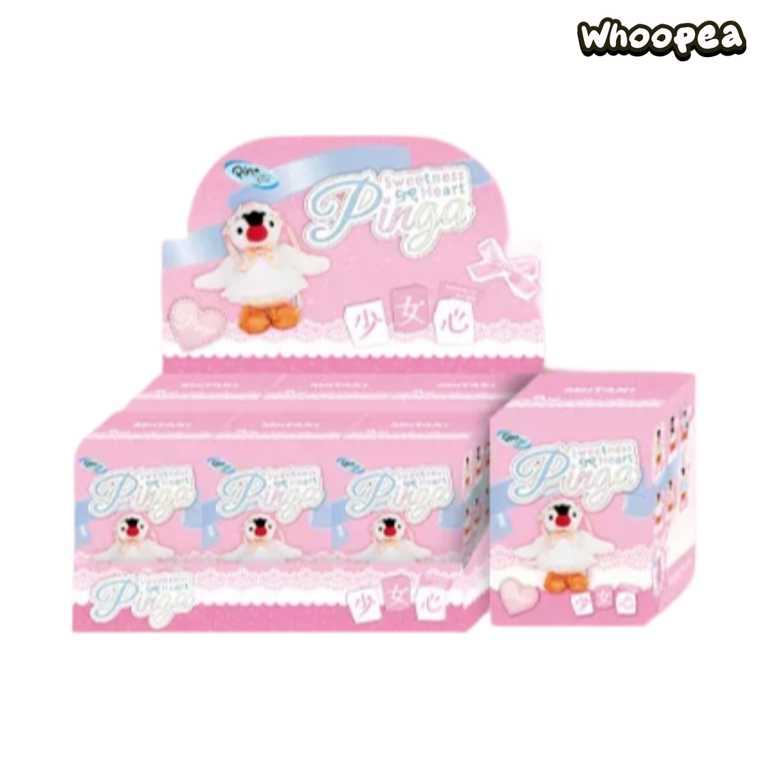 Pingu Sweetness Heart Series Plush Pendant Blind Box