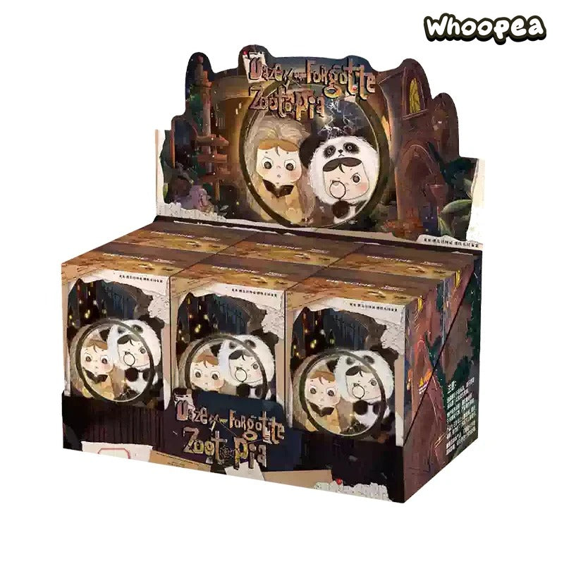 Dazey-Forgotten Zootopia Key Chain Plush Dolls, Blind Box