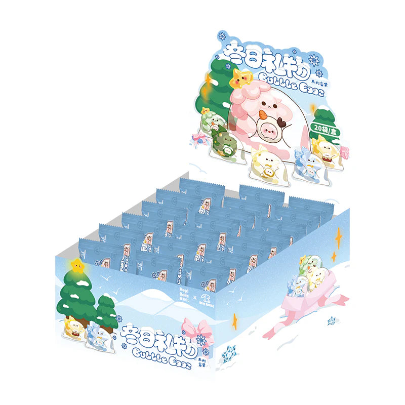 Heydolls Bubble Eggs Winter Gift Mini Series PVC Figures, Blind Box