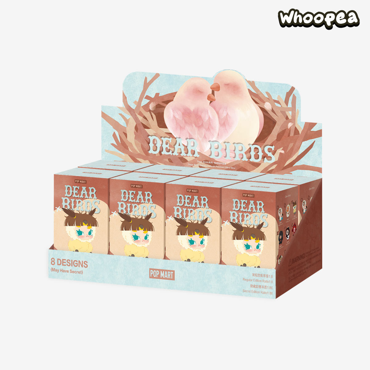 POP MART Dear Birds Series Plush Pendent Blind Box