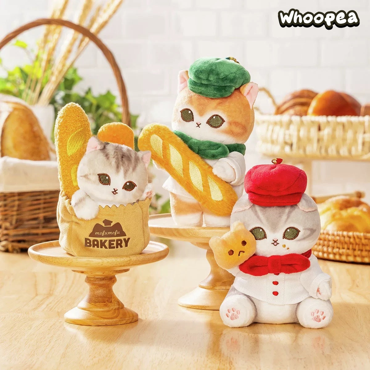 Mofusand Mofumofu Bakery Cat Baking Series Plush Pendant – WHOOPEA