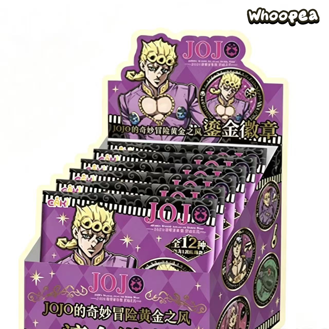 JoJo's Bizarre Adventure Golden Wind Gilt Series Badge Blind Box