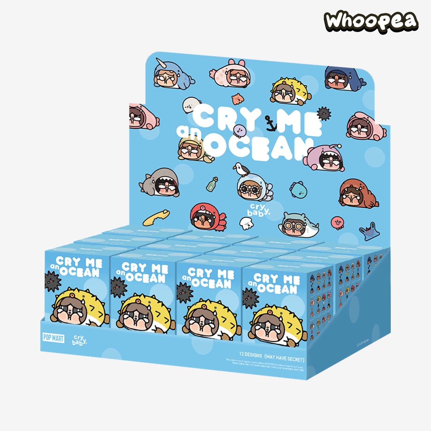 POP MART CRYBABY Cry Me an Ocean Series Figures Blind Box