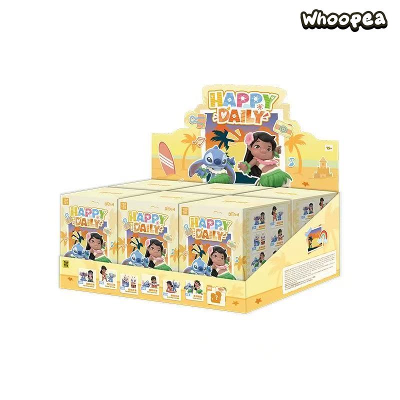 DSN Lilo Stltch Happy Daily Life Series Figure Blind Box