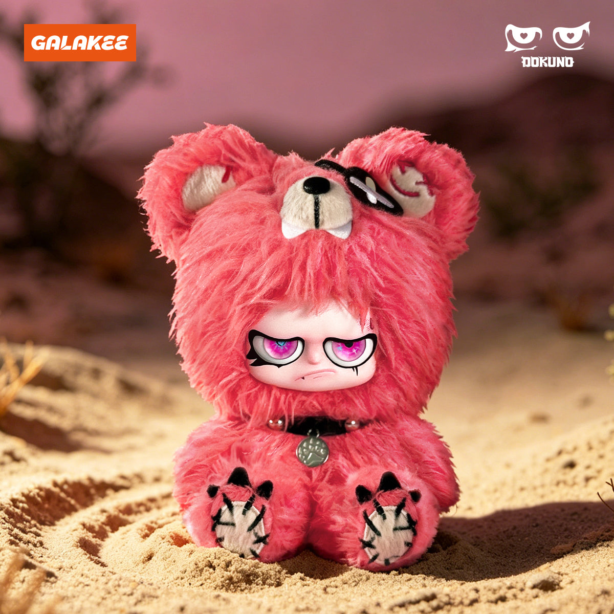 DOKUNO Battle in Jungle Series Plush Pendant Blind Box (PRE-ORDER)