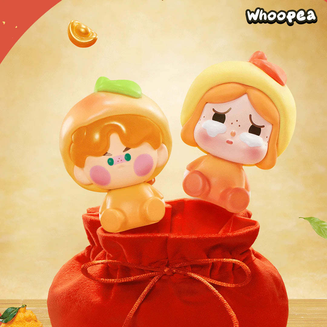 POP BEAN 2025 New Year Collection Sitting Series PVC Figures