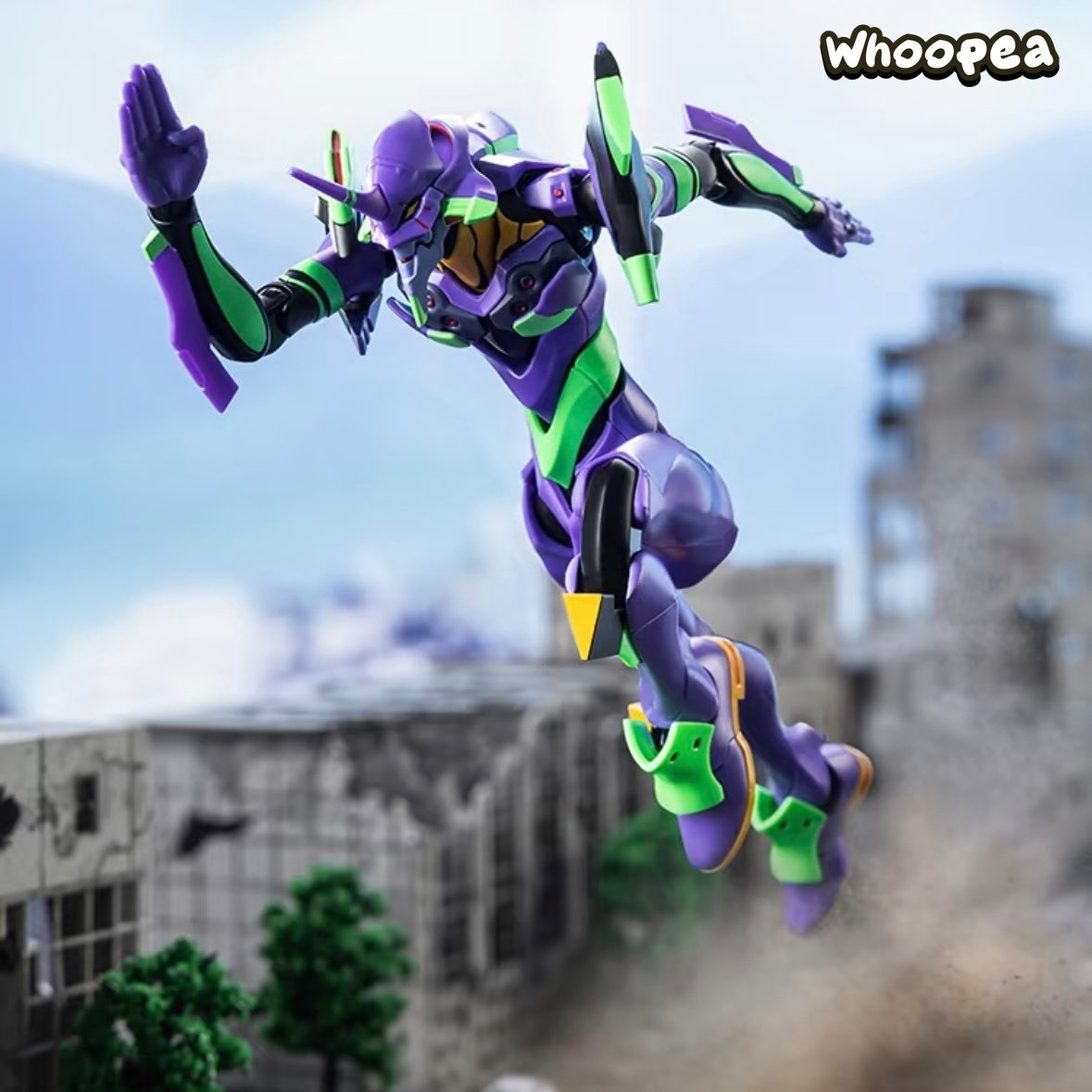 POP MART Neon Genesis Evangelion EVA-01 Alloy Action Figure