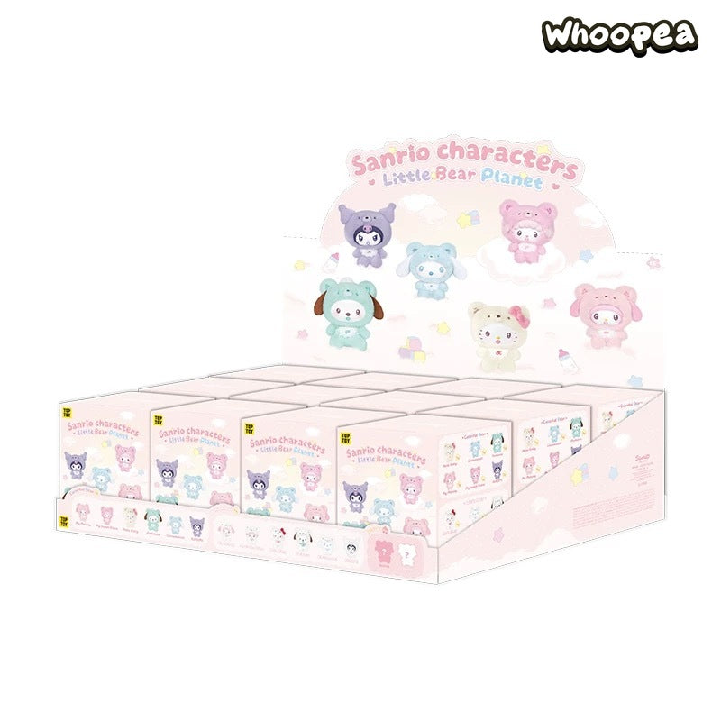 SANRI0 Characters Little Bear Planet Series Plush Pendant Blind Box