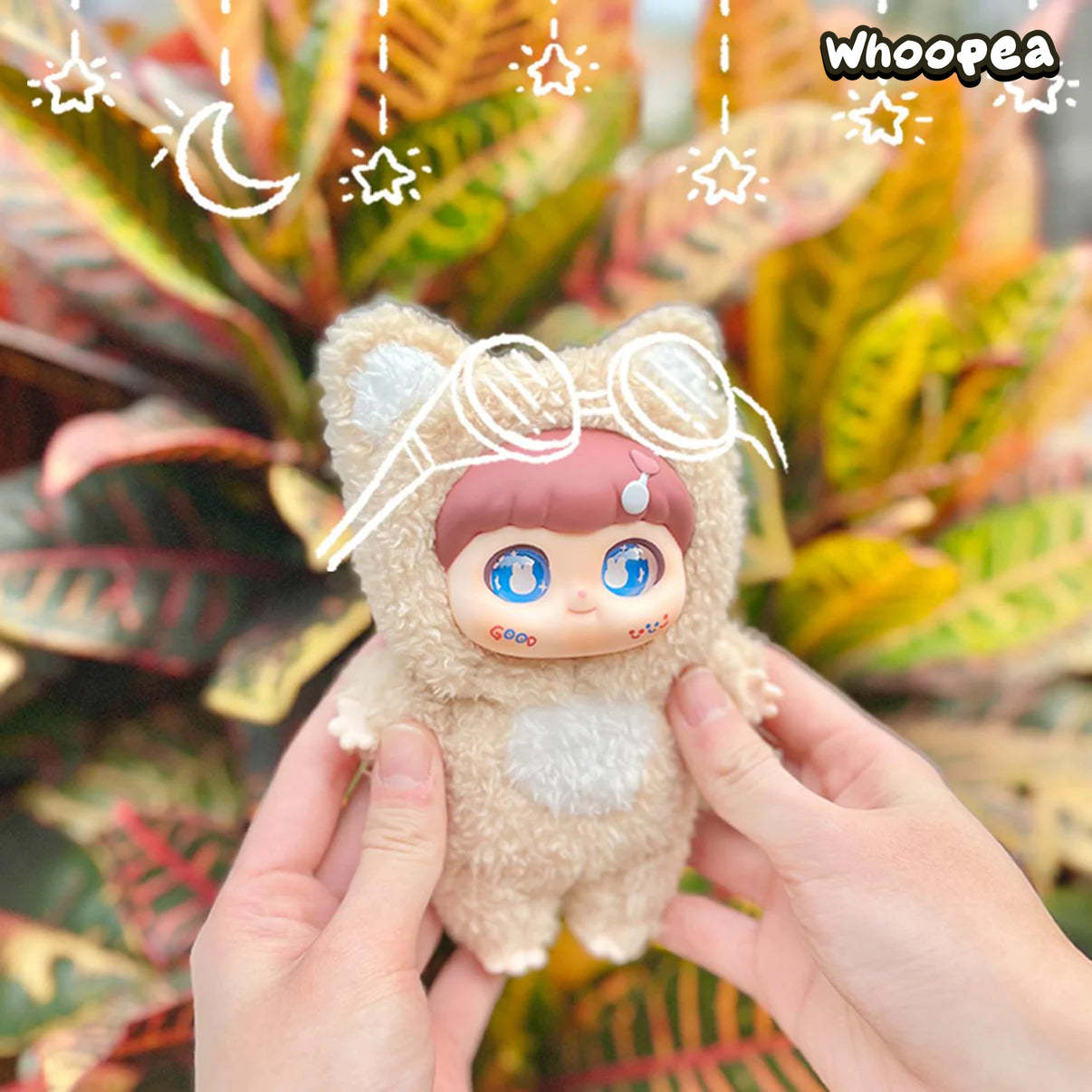FuFu Zhao Cai Fox Series Plush Dolls, Blind Box