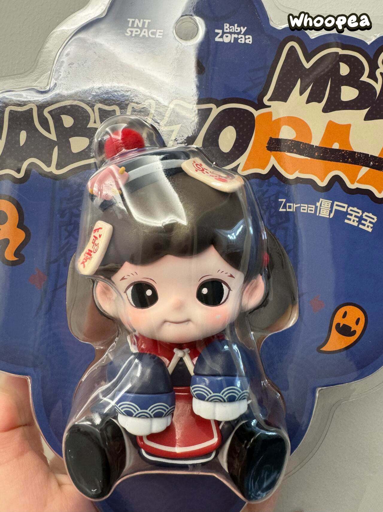 Zoraa Baby Zombie Figurine, Hanging Card