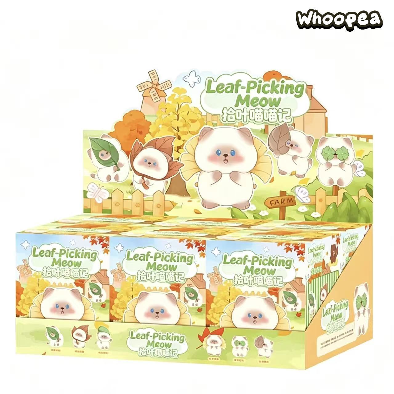 Leaf Picking Meow Journal Series Figure Blind Box