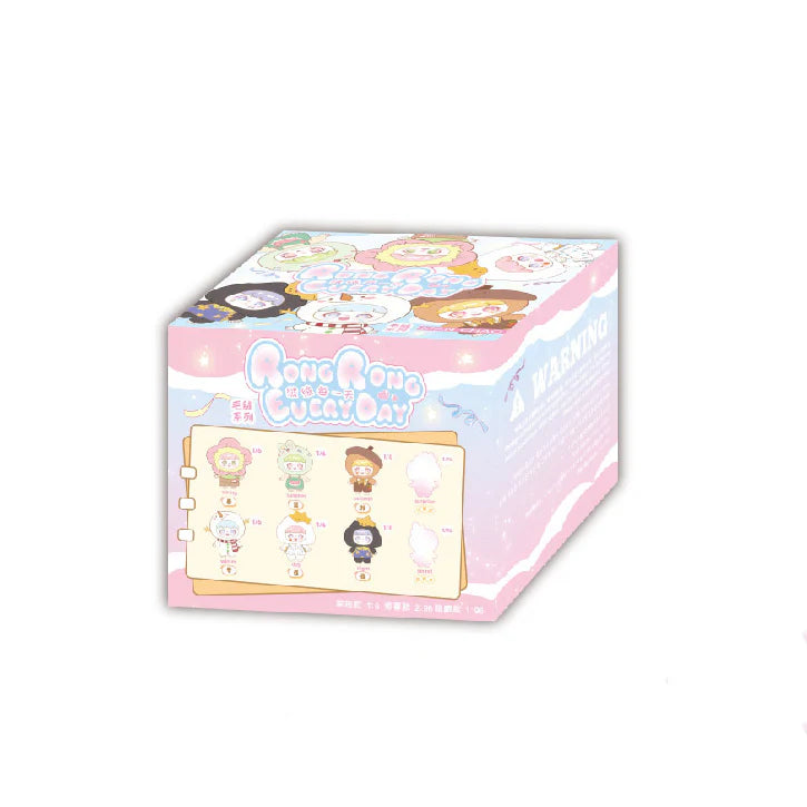 MANCHAO Mischievous Imp Rongrong Everyday Series Plush Dolls, Blind Box