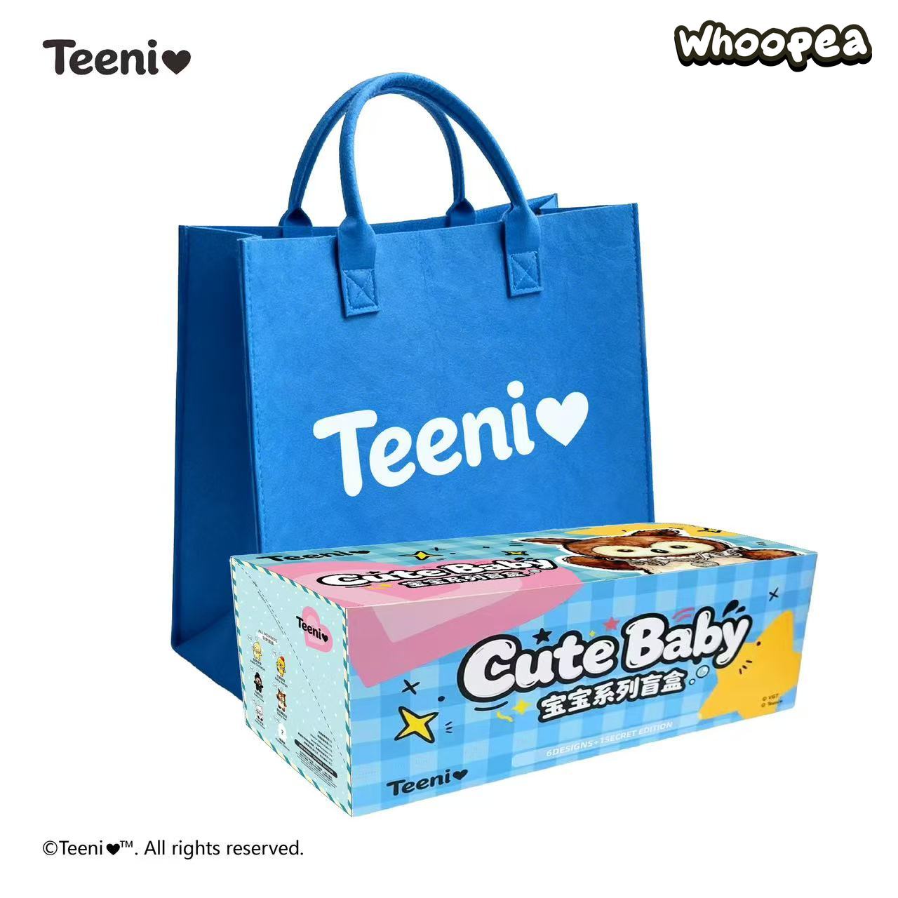 Teeni Movable Cockatiel Mango Series Plush Pendant Blind Box