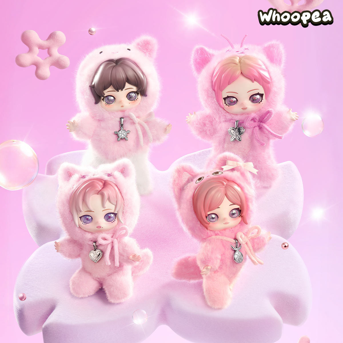 POP MART aespa Fluffy Club Series Vinyl Plush Doll Pendant – WHOOPEA