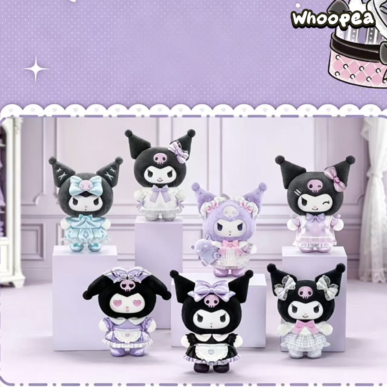 SANRI0 Kuromi Dream Closet Series Plush Pendant Blind Box – WHOOPEA
