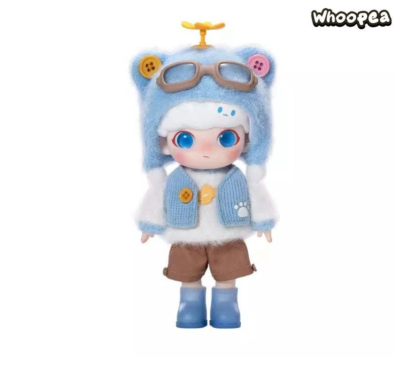 Dimoo Pilot Bear Action Figure