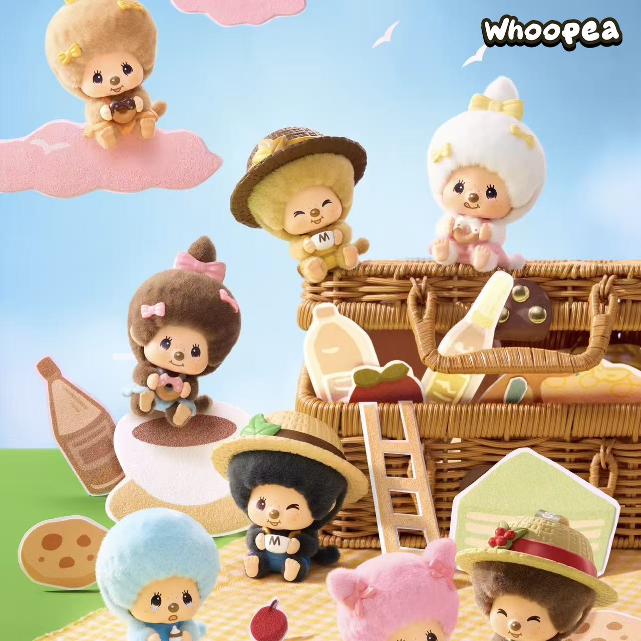 もーかりまっか？ぼちぼちでんなっ！　MSX ※ジャンク品 Monchhichi Coffee Farm Series Face‑changing Pendant Blind Box