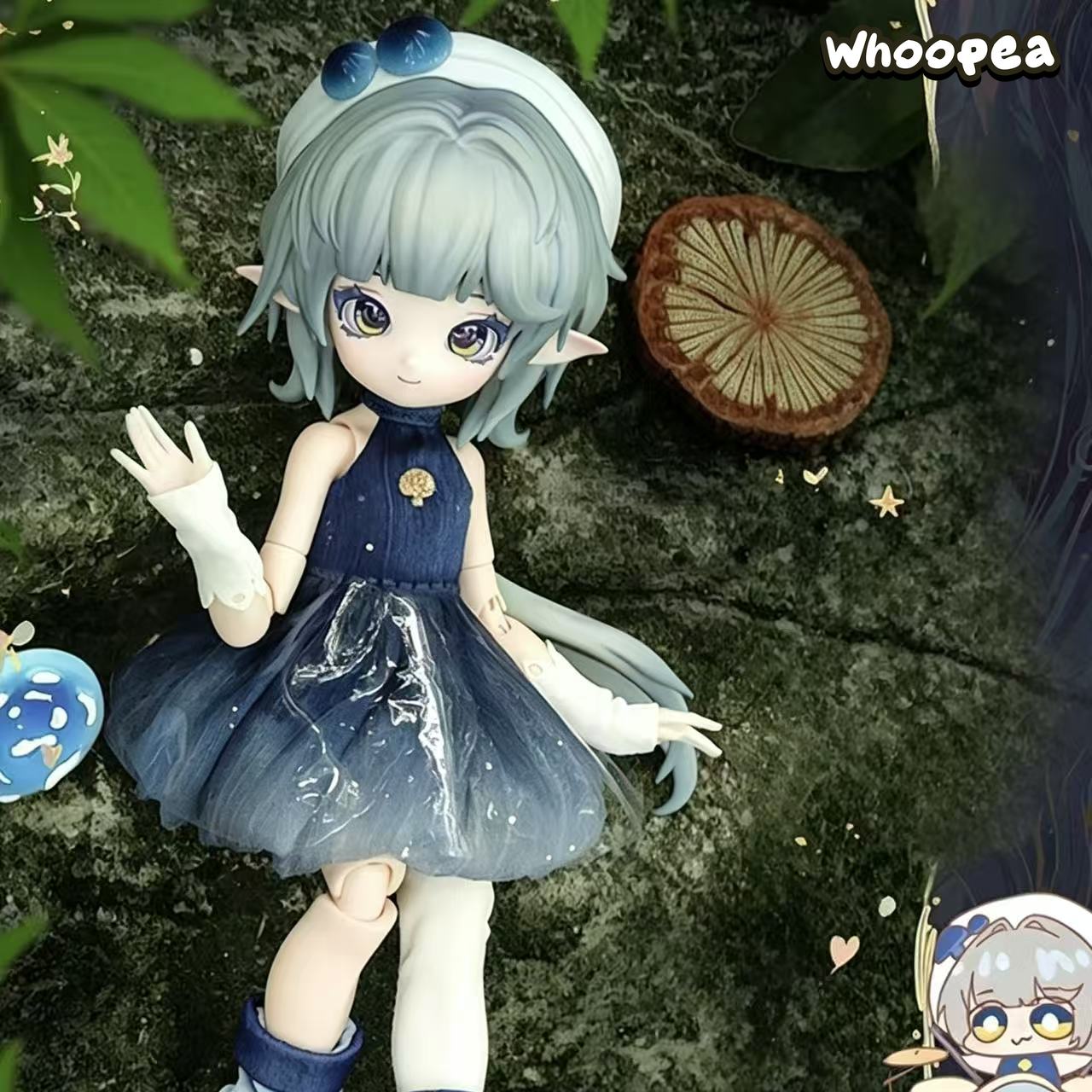 Mushroom Mycelium Naming Series 1/12 BJD Blind Box