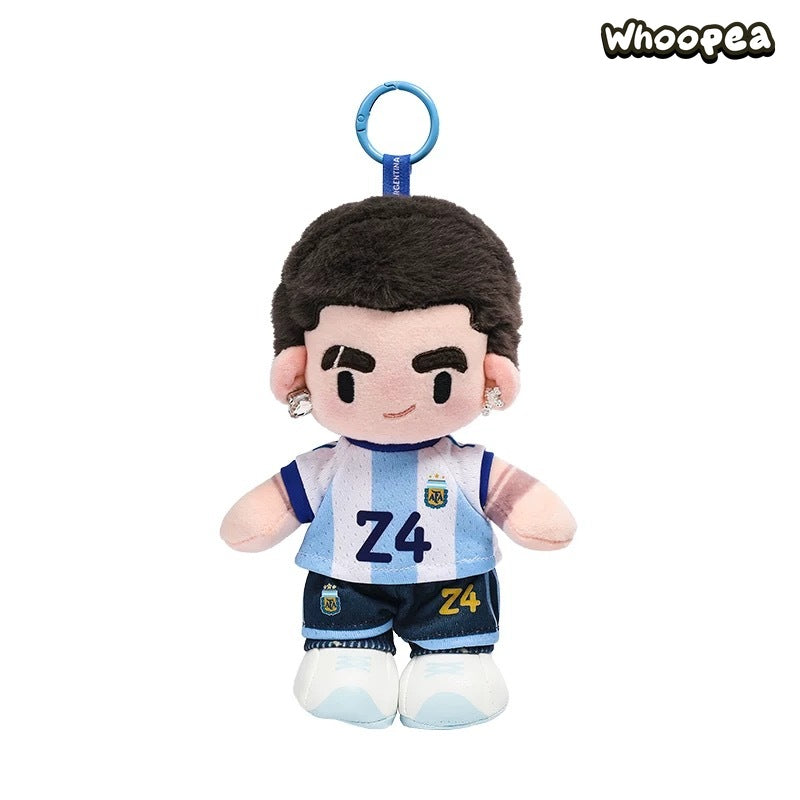 World Cup Messi Argentina National Team Series Plush Pendant (PRE-ORDER)
