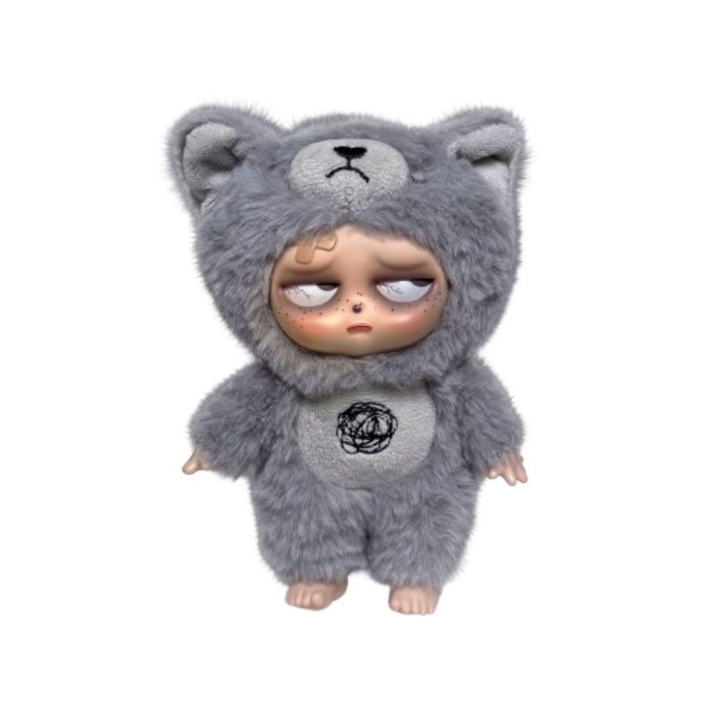 POP MART θ SKULLPANDA Punk Panda Plush Doll – WHOOPEA