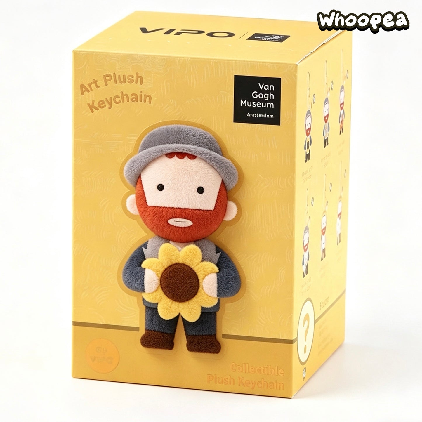 Van Gogh Self-Portrait Series Plush Pendant Blind Box