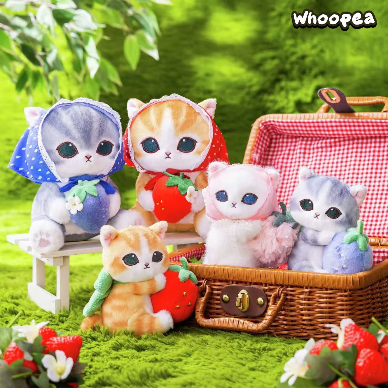 Mofusand MERCI STRAWBERRY V2 Series Plush Pendant (PRE-ORDER)
