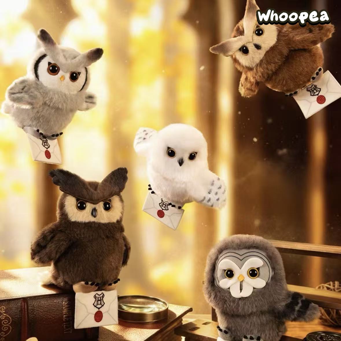 POP MART GONG Harry Potter Owl Plush Pendant Blind Box