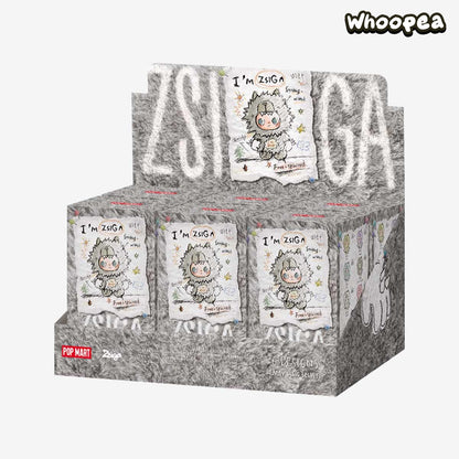 POP MART ZSIGA I'm Zsiga Series-Vinyl Plush Pendant Blind Box (PRE-ORDER）