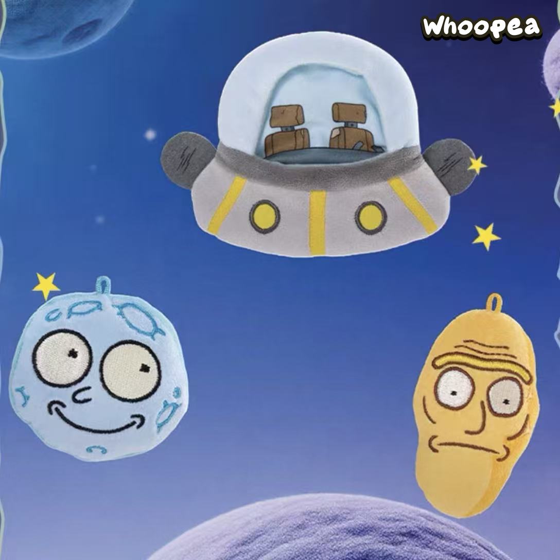 Rick and Morty MultiUniverse Series Plush Magnet Pendant Blind Bag
