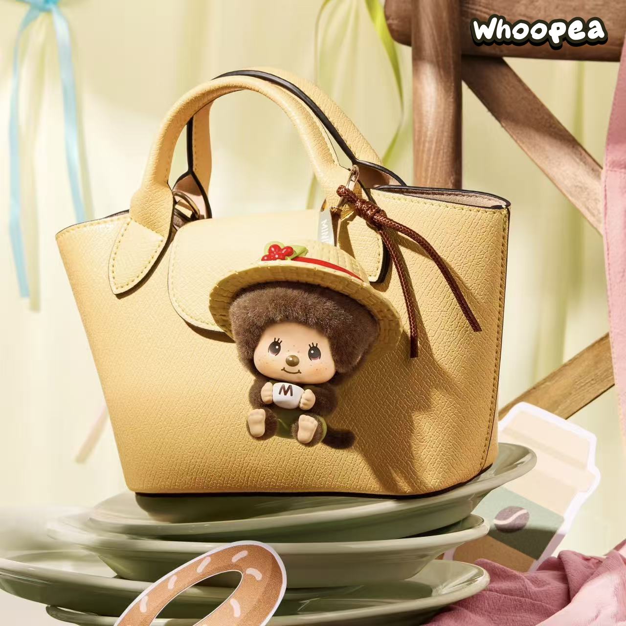 Monchhichi Coffee Farm Series Face‑changing Pendant Blind Box