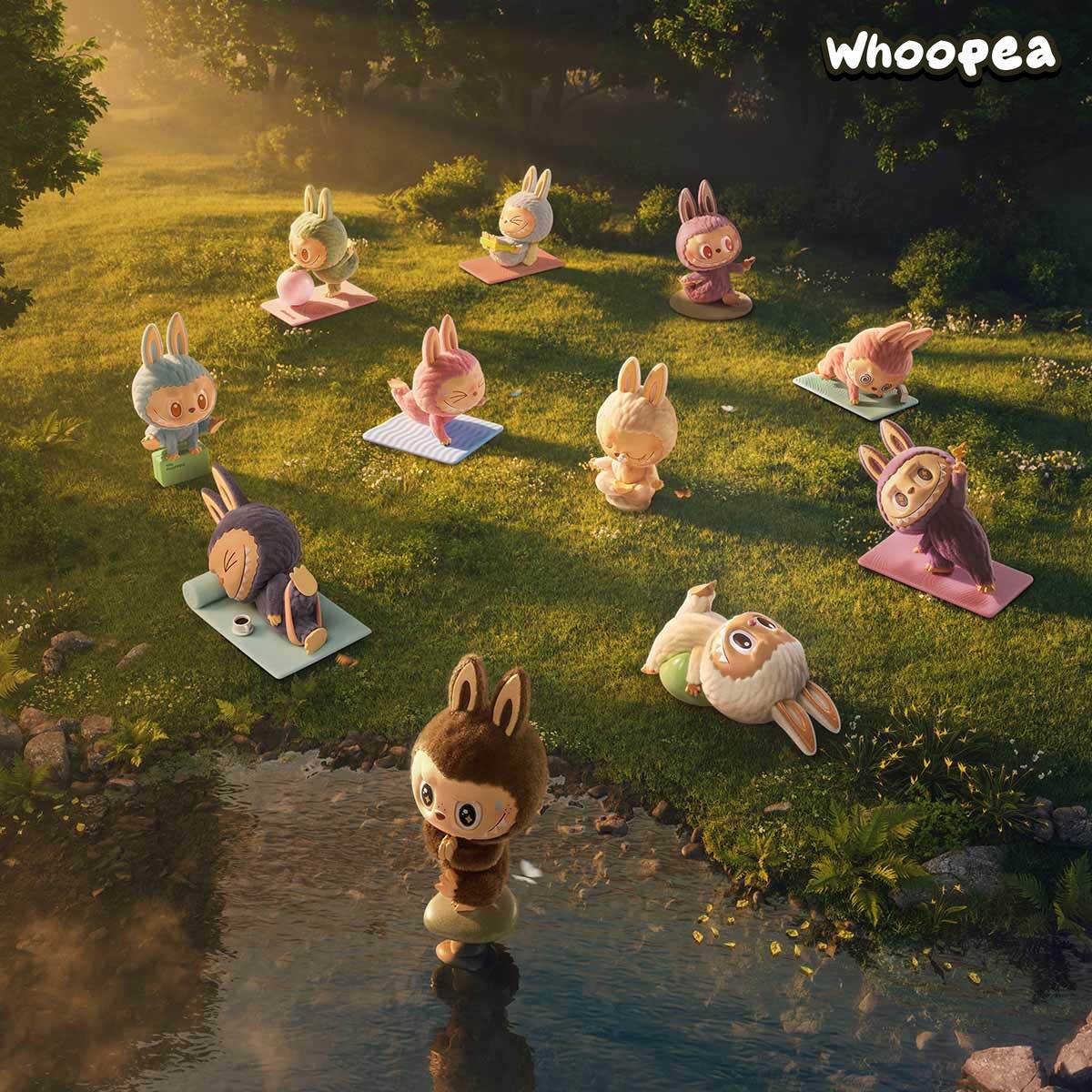 THE MONSTERS [Labubu] Lazy Yoga Series Blind Box