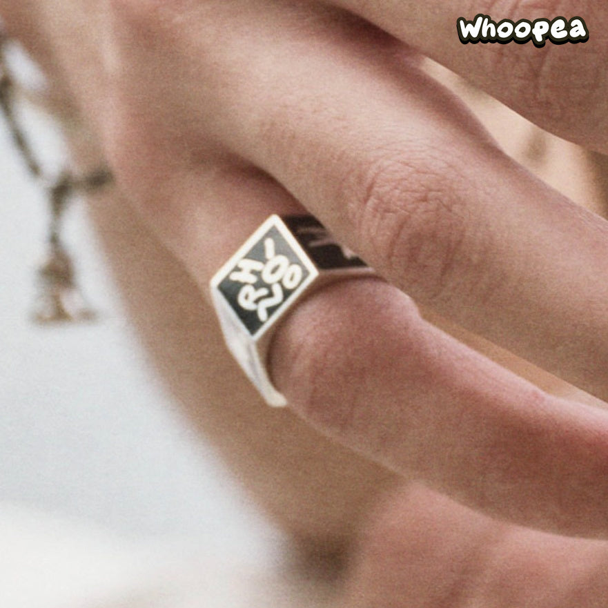POPOP Jewelry Hirono Series Graffiti Ring