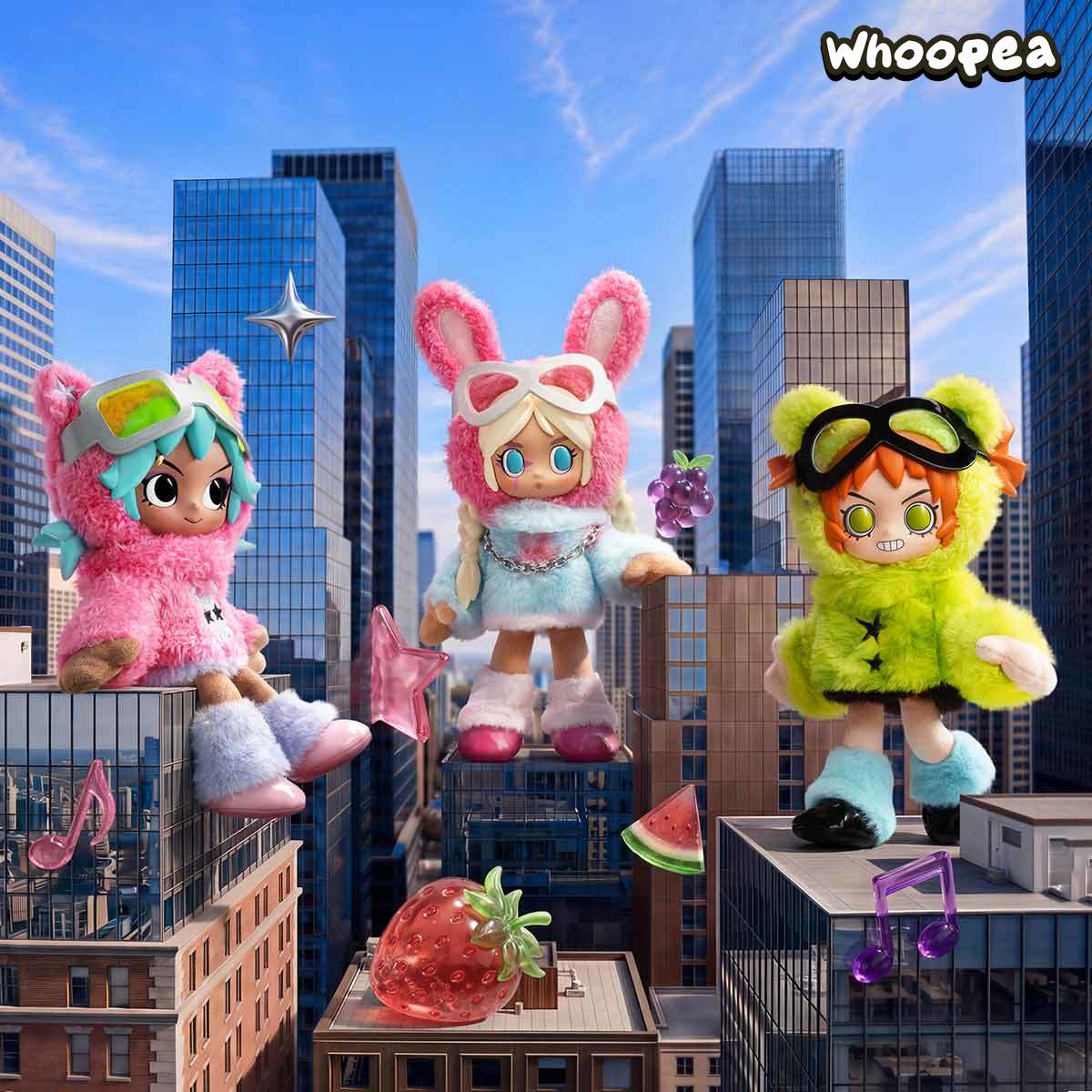 POP MART Peach Riot Fruit Punch Series Plush Doll Pendant (PRE-ORDER）